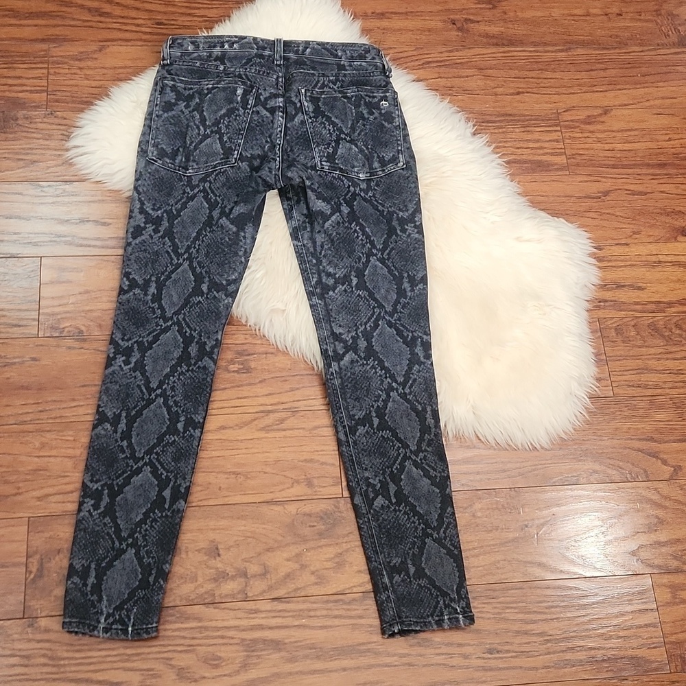 Rag & Bone Cate Mid-Rise Ankle Skinny Jean's - Picture 6 of 8
